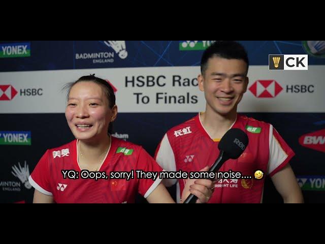 It was them! Not me  Zheng SiWei Huang YaQiong All England 2023 Quarter Final