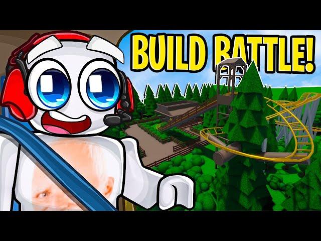 Theme Park Tycoon 2 BUILD BATTLE with Vitamin Delicious