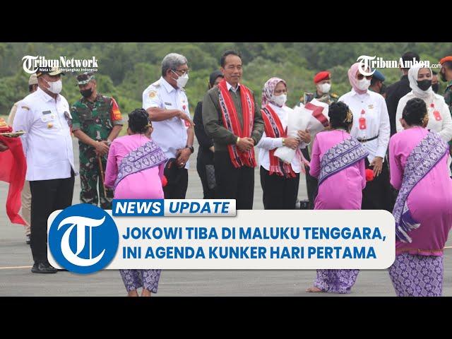 Jokowi Tiba di Maluku Tenggara, Ini Agenda Kunker Hari Pertama