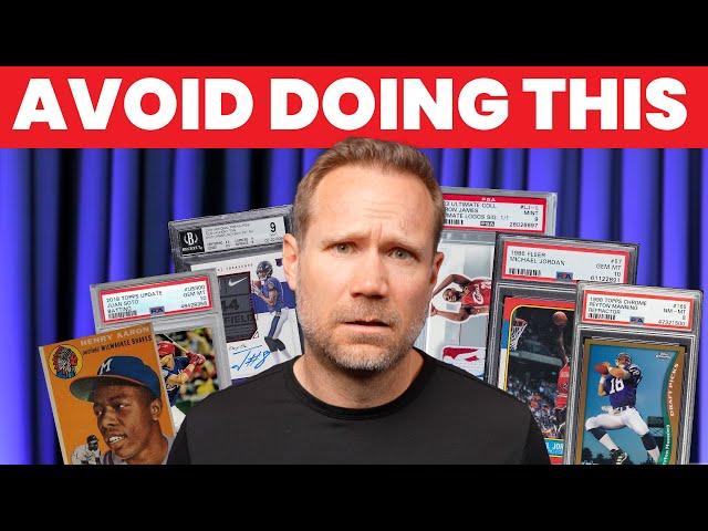 10 Sports Card Investing MISTAKES I Wish I Knew Sooner (HARD LESSONS!)