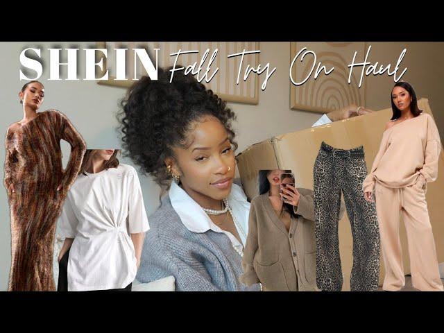 HUGE SHEIN Fall Try On Haul  | SharronReneé