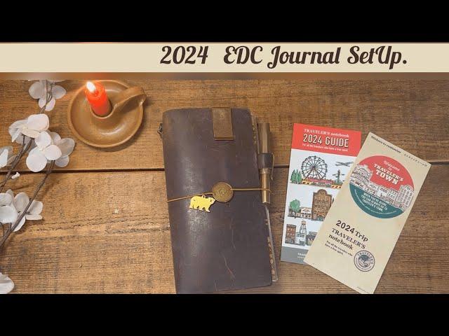 2024 Traveler’s Notebook Journal Setup