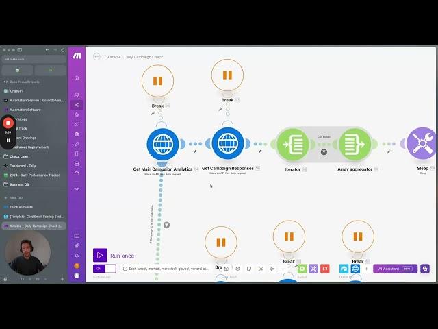 How to Automate Cold Email Campaign Reporting with Make & Airtable