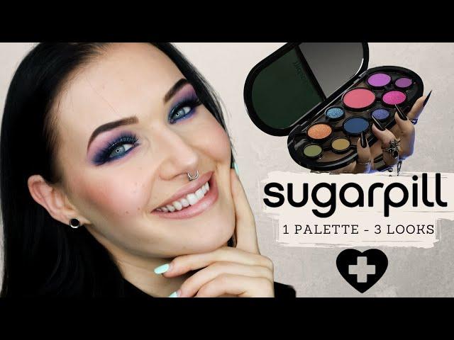 Sugarpill Black Capsule Palette - 3 Looks & Review