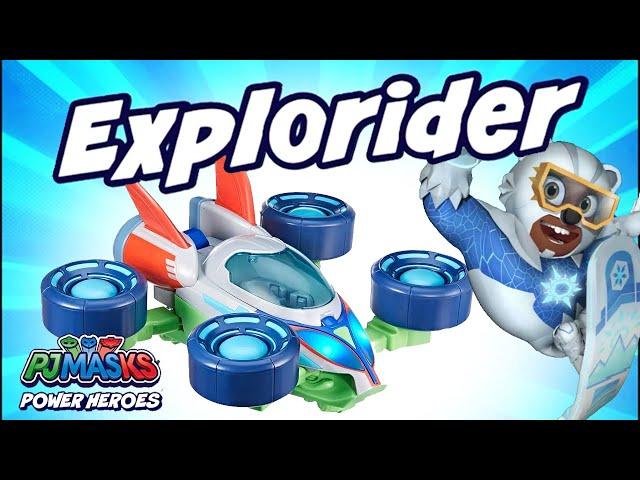 PJ Masks: Power Heroes - New Update Vehicle The Explorider Pack !!