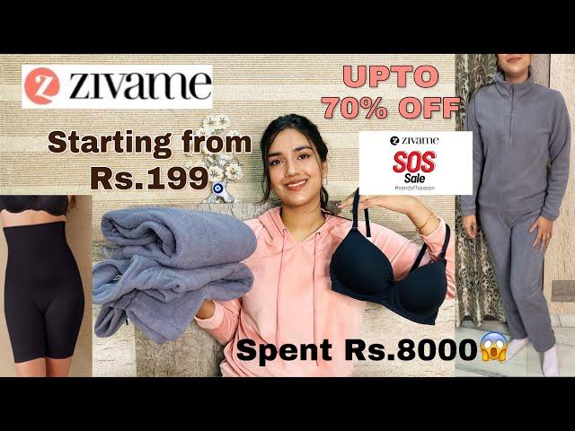 Zivame Lingerie Haul  | Upto 70% OFF on Bras, Sleepwear & Activewear | Zivame Sale Haul |