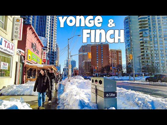 Walking in Yonge & Finch | Toronto | Canada