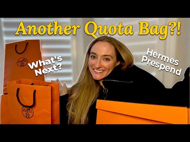 Hermes Journey - What's Next? Another Quota Bag?! Hermes Prespend