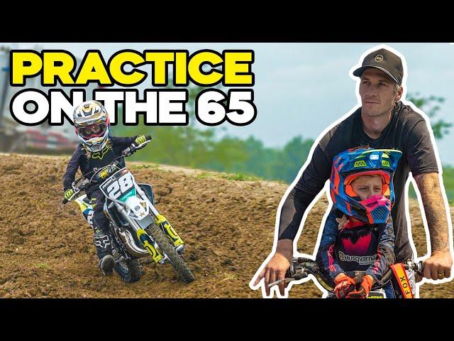 PRACTICING ON THE 65cc | Jagger’s Loretta Lynn’s Area Qualifier