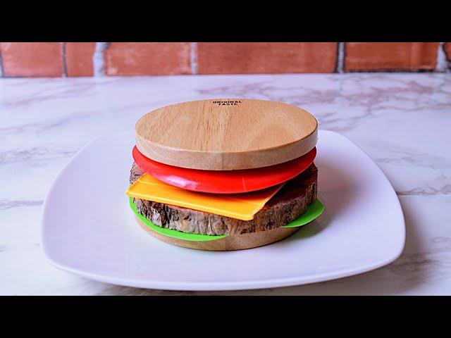 Burger / Stop Motion Cooking & ASMR