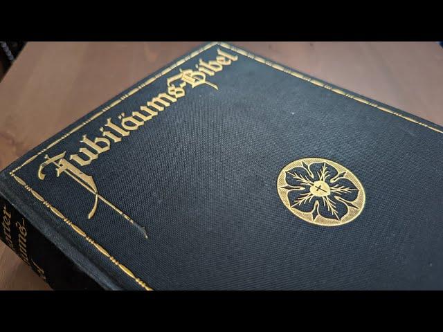 Bibel - Stuttgarter Jubiläums Ausgabe 1912 100 Jahre Bibelgesellschaft - Vorstellung