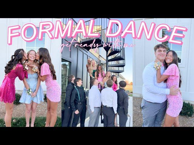 GRWM + VLOG FORMAL DANCE | *high school dance*