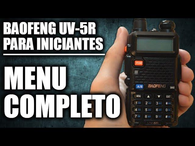 CONFIGURAÇÃO BÁSICA DO RADIO BAOFENG UV-5R PARA INICIANTES