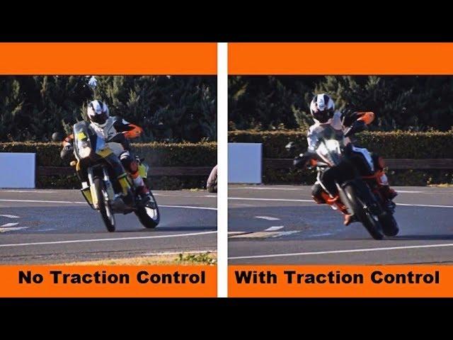 Motorcycle Traction Control Explained | KTM