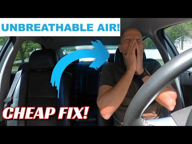 The cheapest way to remove bad odors from your car | Cigarette and cigar odor removal diy