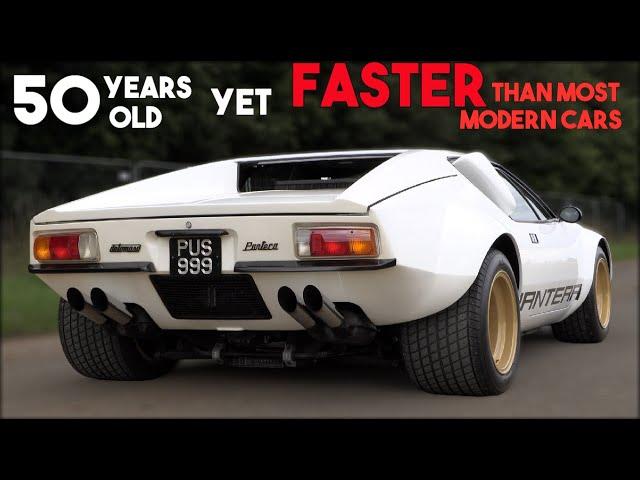 A 1970s Car That's Quicker Than Modern Supercars? DeTomaso Pantera