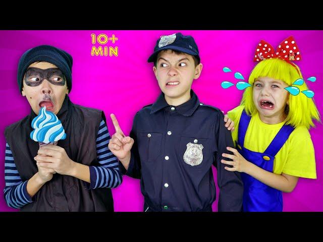 Super Policeman Chasing the Stranger Danger | Tai Tai Kids Songs & Nursery Rhymes