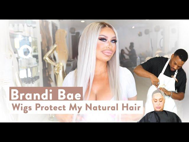 Brandi Bae Slays in this Natural Icy Blonde Lace Wig