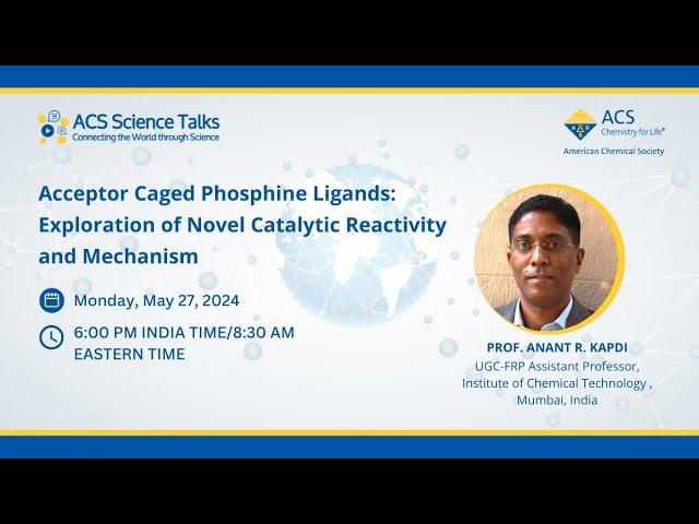 Science Talks Q&A 145: Acceptor Caged Phosphine Ligands