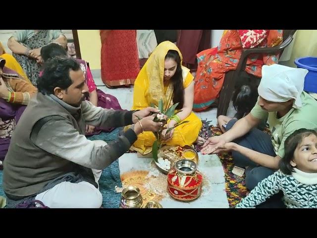 My Sister's Lagun Ceremony Vlog | Shaadi vlog | Pooja Nauhwar Vlogs