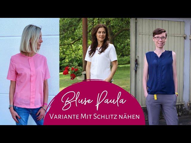 Schnittmuster Bluse Paula einfach anders nähen