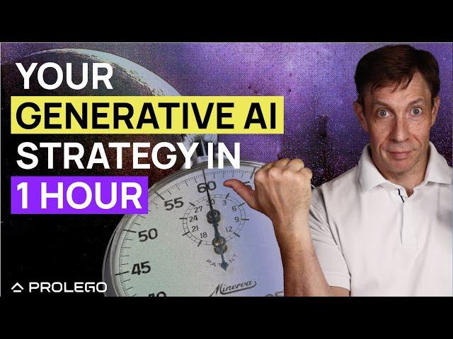 Ep 9. Write Your Company's Generative AI Strategy in 1-hour