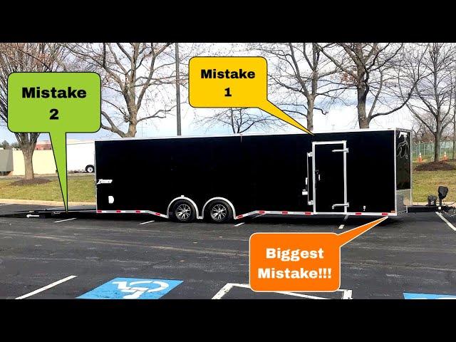 BIG Mistakes Made Ordering My Budget Race Trailer!!!