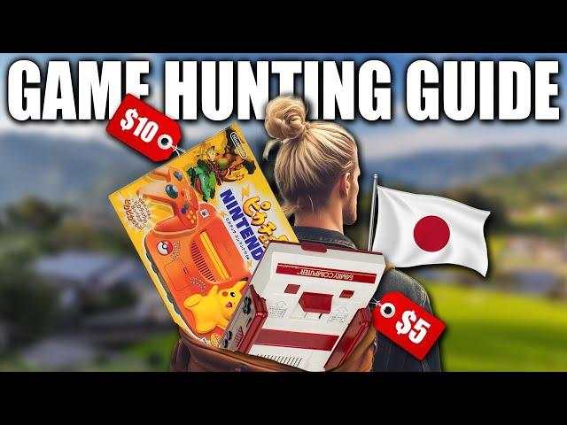 Japan Countryside Retro Game Hunting: The ULTIMATE Guide!