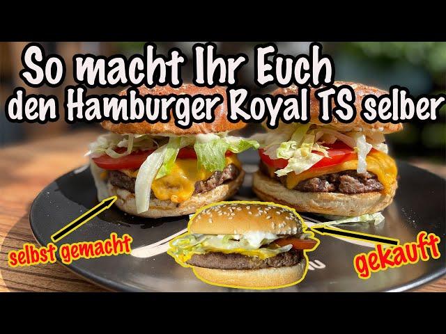 Hamburger Royal TS ganz einfach selbst machen | The BBQ BEAR