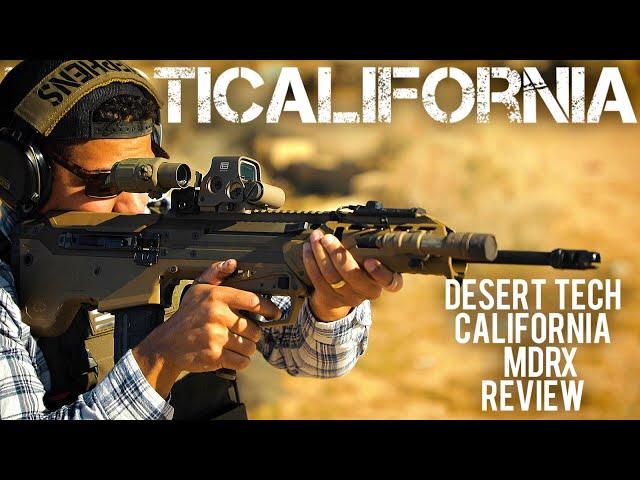 DESERT TECH MDRX CA COMPLIANT RIFLE!