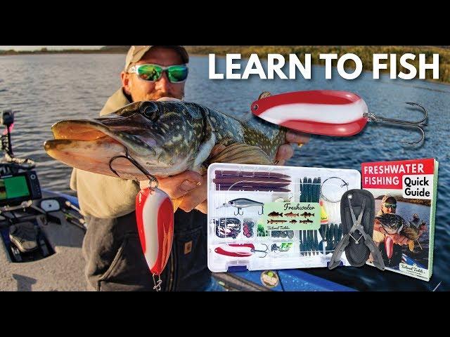 Tailored Tackle Freshwater Fishing Kit & Learn How to Fish Book