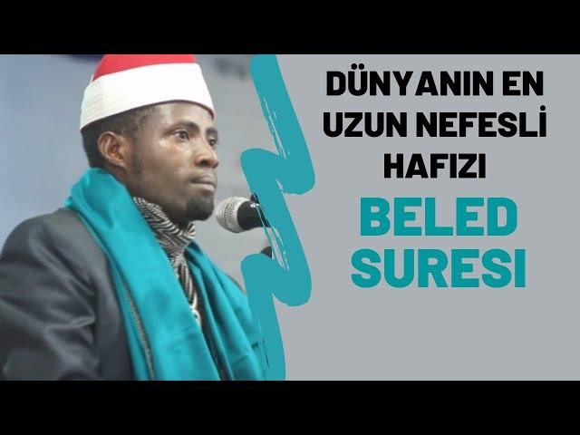 Dünyanın en uzun nefesli Tanzanyalı Hafiz Şaban (Qari Eidi Shobaan) / Hafeez Shobaan from Tansania