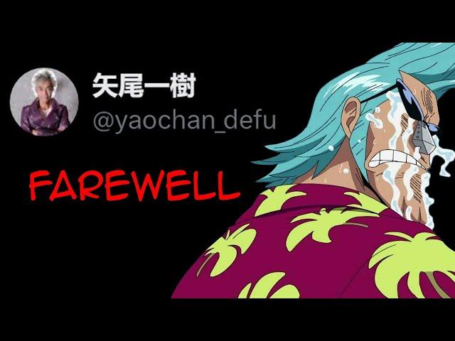 He Spent 25 Years of His Life Voicing Franky in One Piece and This is Goodbye