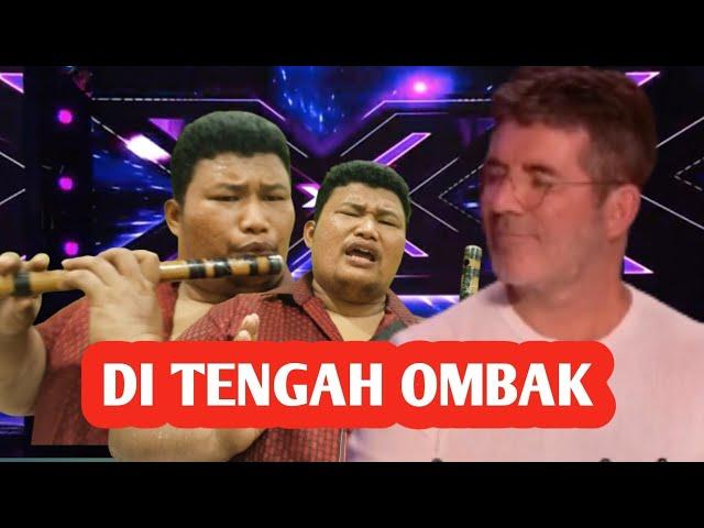 lagu DI TENGAH OMBAK, membuat penonton dan juri menangis...  just parody