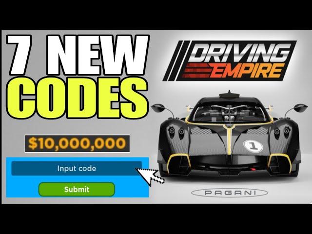 *NEW UPDATE* DRIVING EMPIRE CODES 2024 MARCH | DRIVING EMPIRE CODES | DRIVING EMPIRE CODE