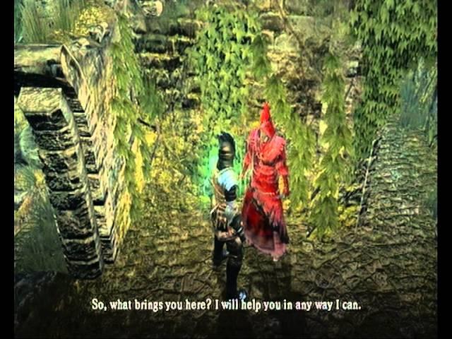 Ingward in Firelink Shrine (dialogues)