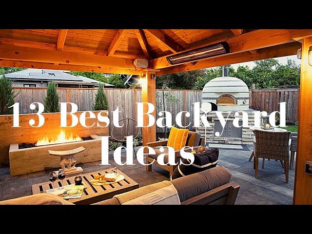 13 Best Backyard Ideas