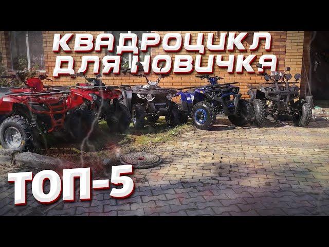 ТОП 5 квадроциклов для НОВИЧКА. Битва квадроциклов