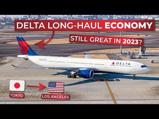 BRUTALLY HONEST | Tokyo Haneda to Los Angeles in ECONOMY aboard DELTA's Airbus A330-900neo!