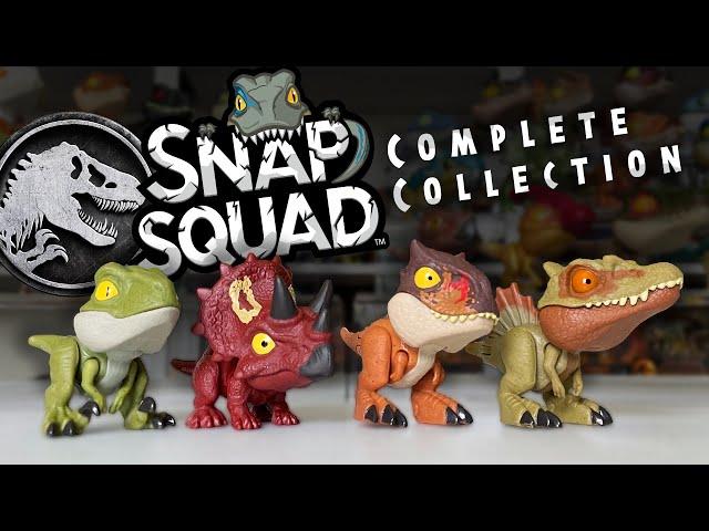 Mattel Jurassic World: Snap Squad Toy Series Complete Collection / collectjurassic.com