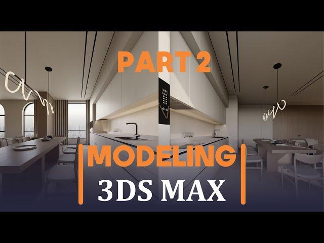 modeling and rendering in 3d max . corona PART 2