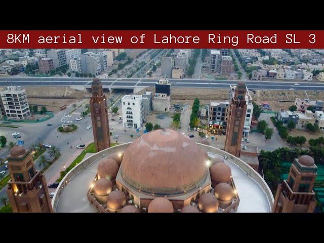 Aerial View of Complete Lahore Ring Road SL3| Bahria Town Lahore, Sukhchain,