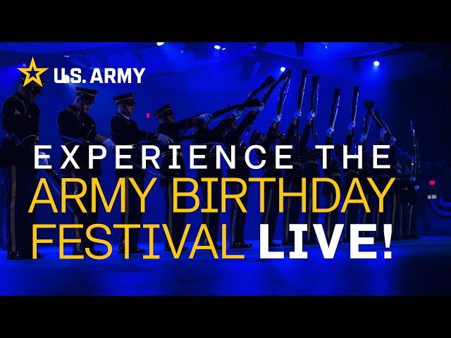 The GREATEST Army Livestream ever - The 250th Army Birthday Festival