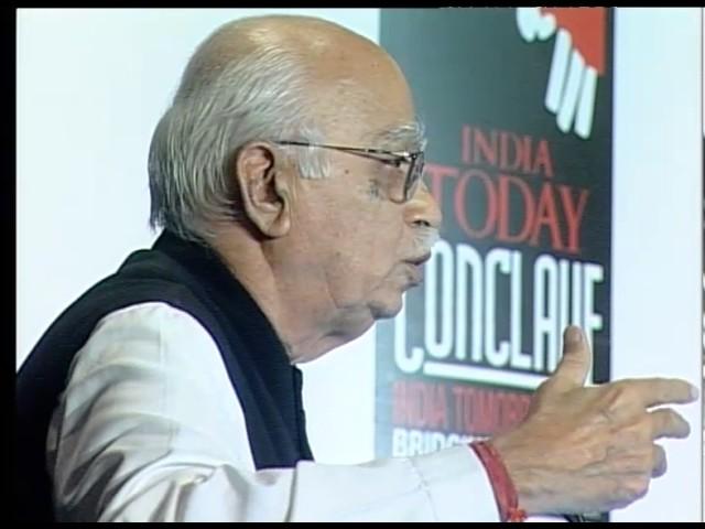 India Today Conclave: Session With L K Advani