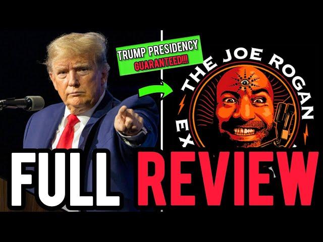 JOE ROGAN PODCAST With DONALD TRUMP Just Released!!! ( FULL REVIEW )