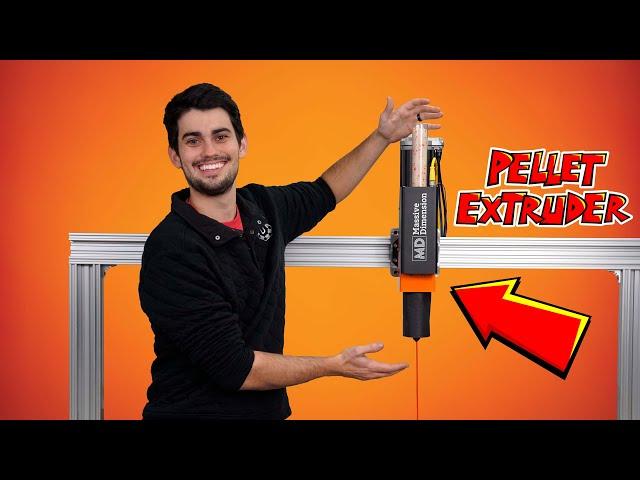 Building a Large Format 3D Printer – Part 1: Pellet Extruder