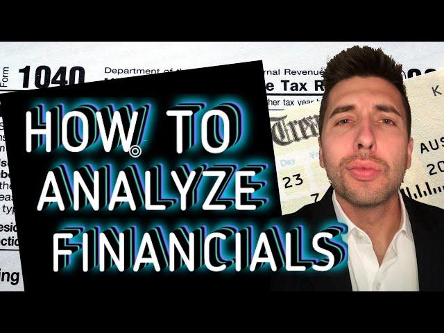 How to analyze financials (for business valuation, negotiation, financing, & acquisition)