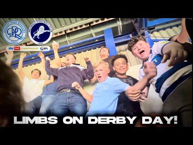 SCENES ON DERBY DAY as BOTH SIDES SETTLE FOR A POINT! | QPR Vs Millwall *VLOG*