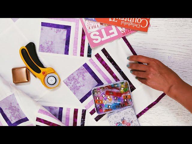 Patchwork tutorial: very simple way you should know to sew an amazing table topper