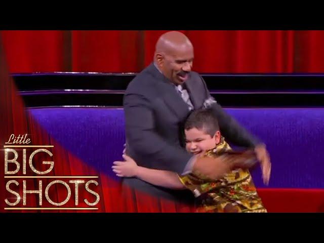 Laughs and Love: Guillermo's Heartwarming Encounter with Steve Harvey